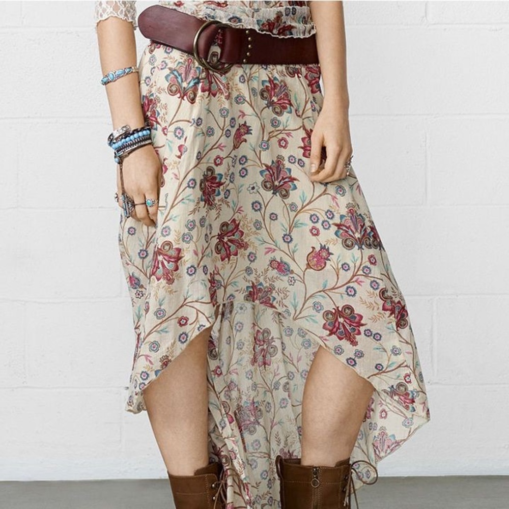 Denim&Supply Ralph Lauren high-low skirt